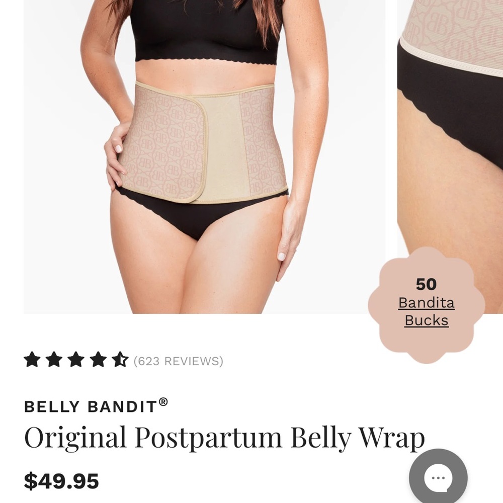 Belly Bandit Original Postpartum Belly Wrap